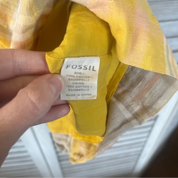 EUC Fossil A Line Mini Skirt - Picture 6 of 7